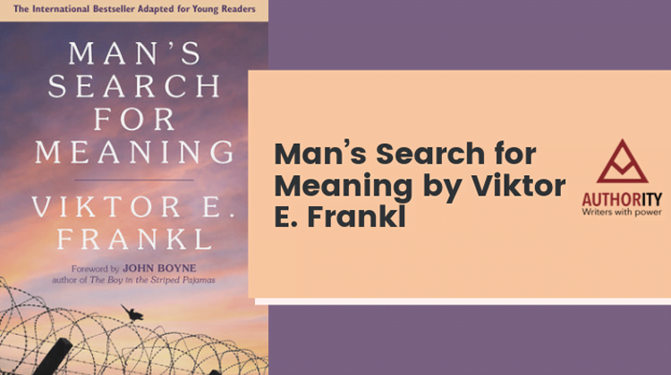 man's search for meaning by viktor frankl