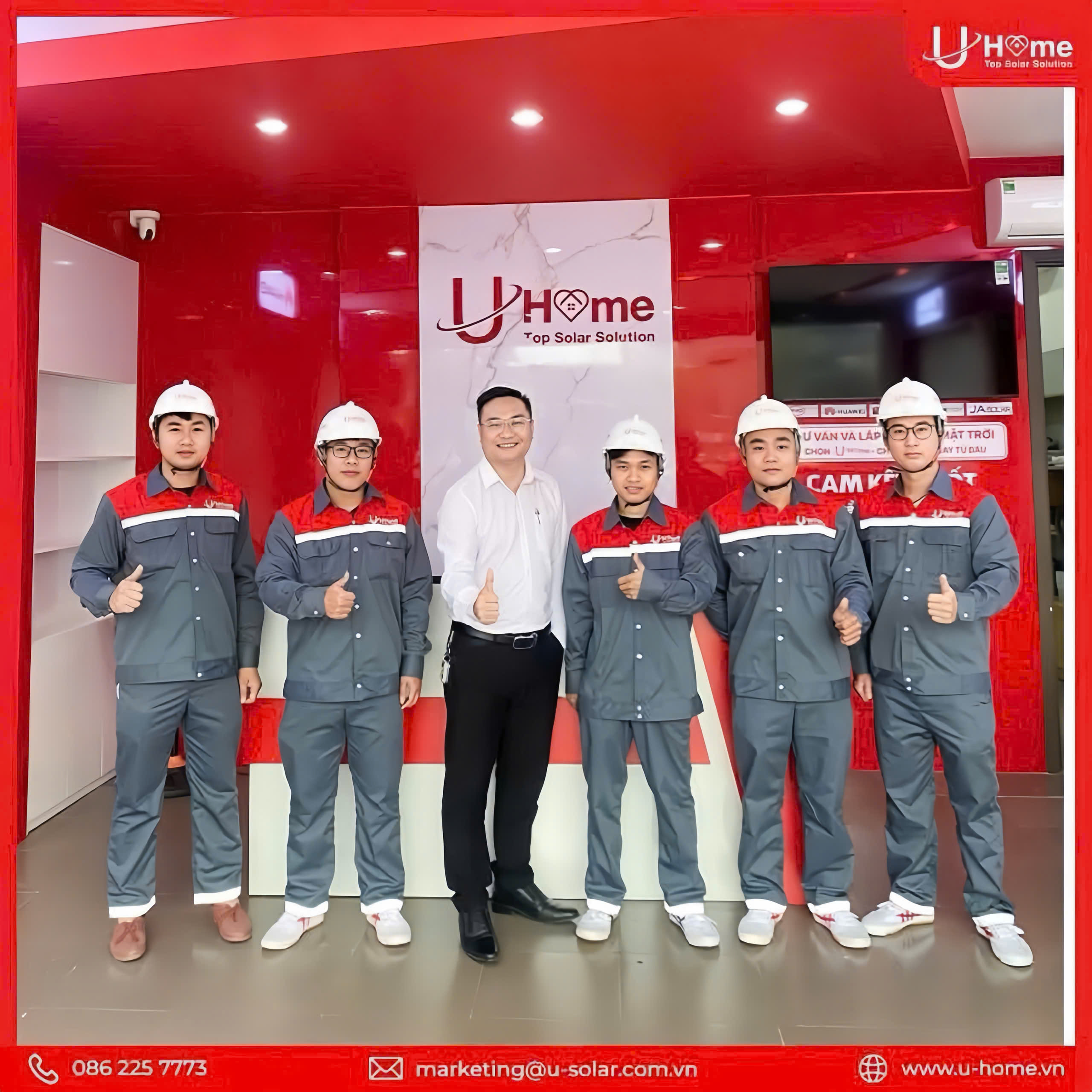 văn phòng điện mặt trời u home solar
